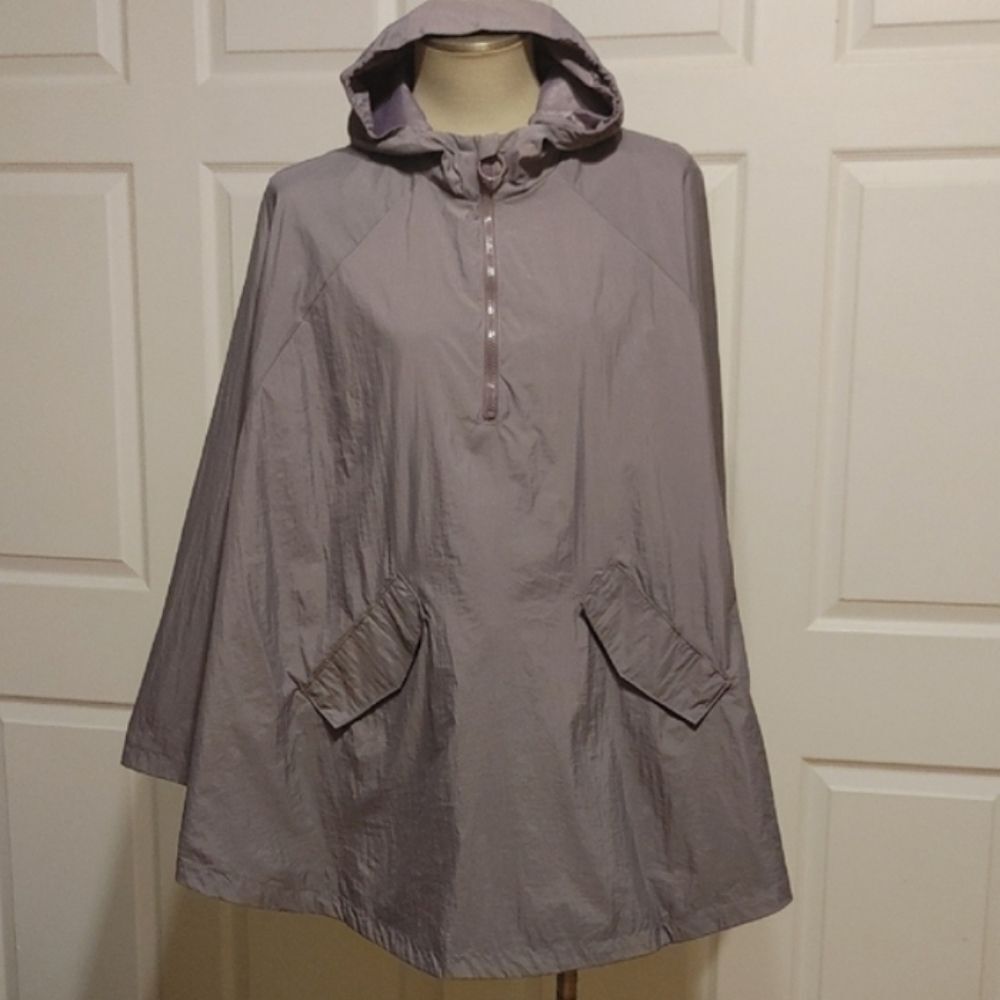 Rain Poncho Water Resistant Ladies Xs Jacket Coat